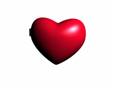 An animation of a heart locket opening. Inside it shows a picture of Tom Holland and an inscription of Tom Holland My Beloved.